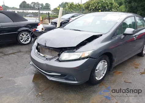 2013 Honda Civic Hf из США, поврежденный, VIN 2HGFB2F65DH532813